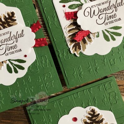 Christmas Card using Stampin’ Up!’s Christmas Season Bundle