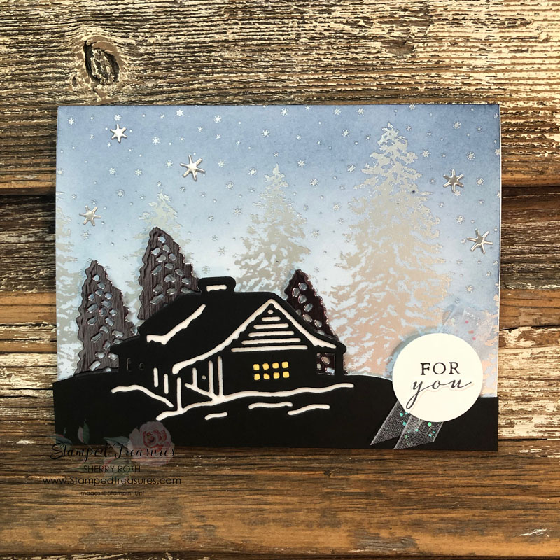 Peaceful Cabin Card
