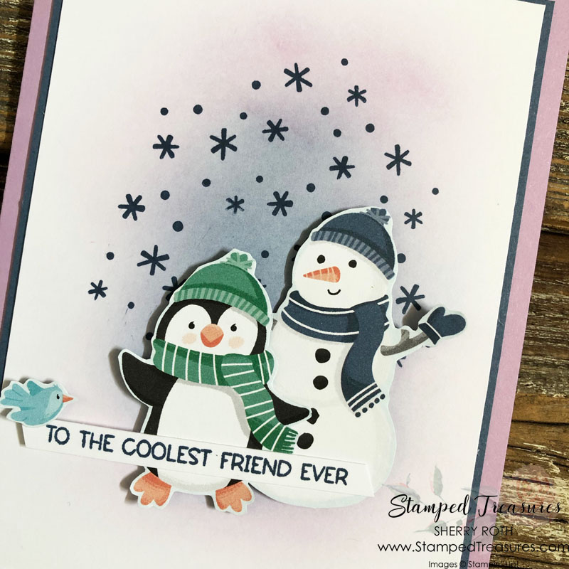Penguin Playmates Christmas Card