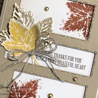 Gorgeous Leaves Thanksgiving Card