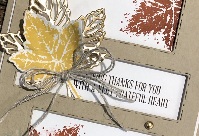 Gorgeous Leaves Card