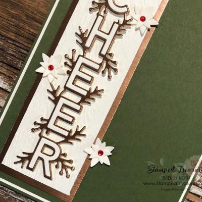 Words of Cheer Christmas Card