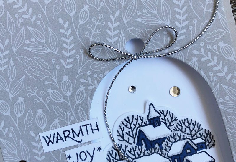 Classic Cloche Window Card