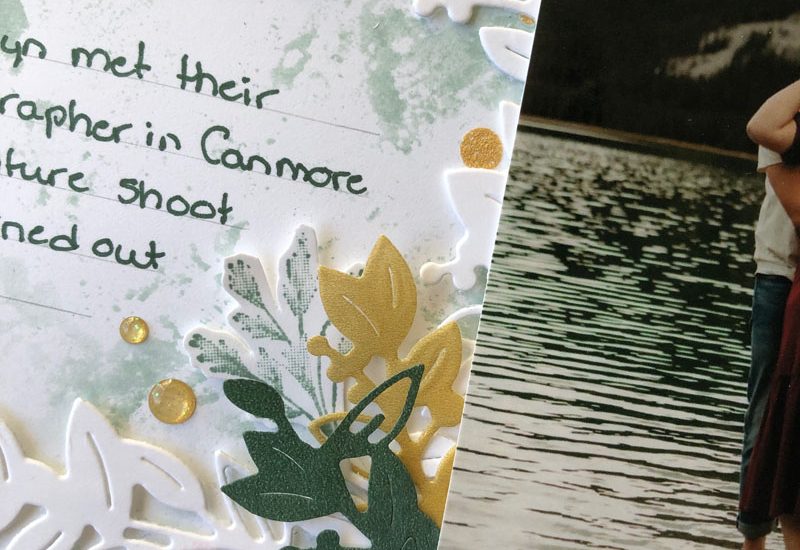 Eden's Garden Scrapbook Layout
