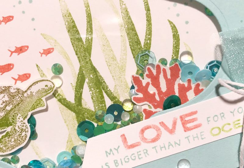 Whale Done Diorama Card