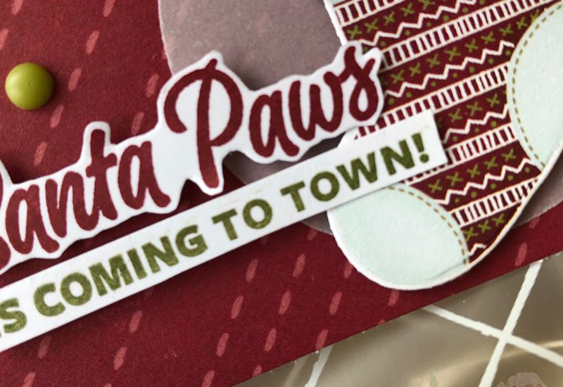Love Santa Treat Bag Topper