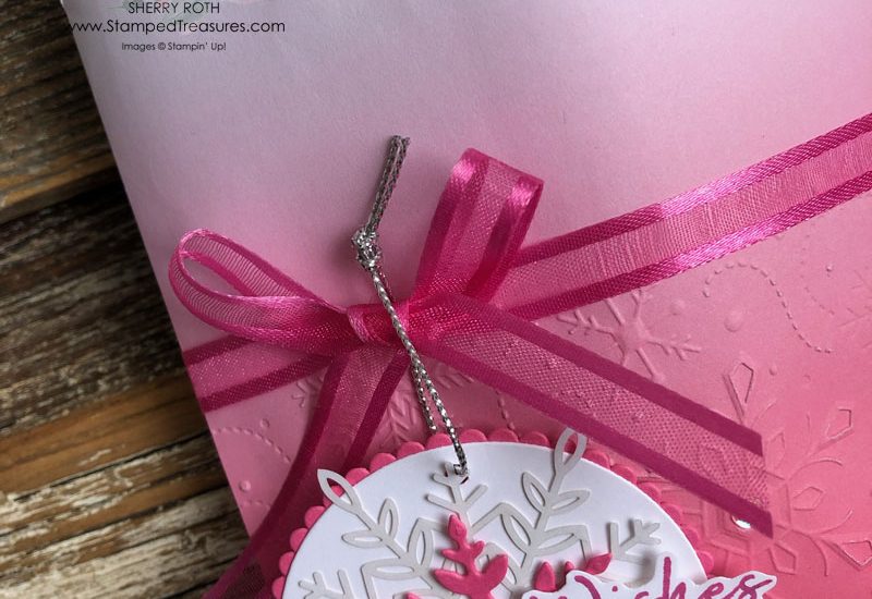 Ombre Gift Bag Holiday Packaging Idea