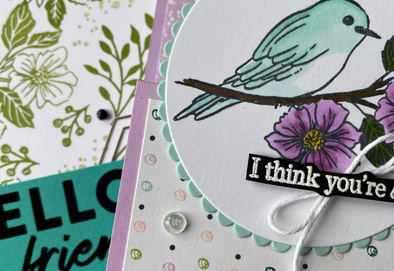 Friendly Hello Card Inspiration