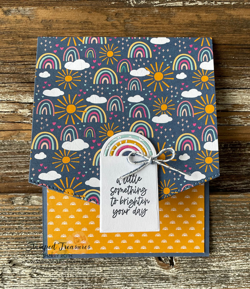 Rainbow of Happiness Gift Card Holder
