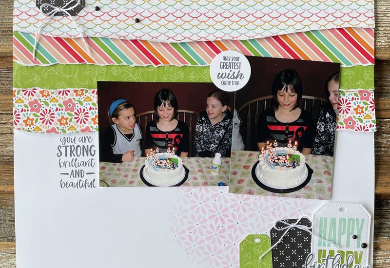 Happy Happy Birthday Layout