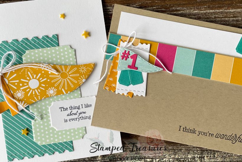 2 Fun Cards Featuring the Sports Events Dies