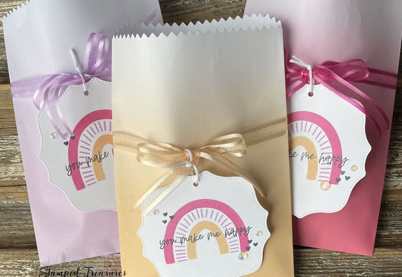 Ombre Gift Bags