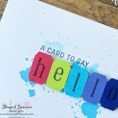 A Card To Say Hello