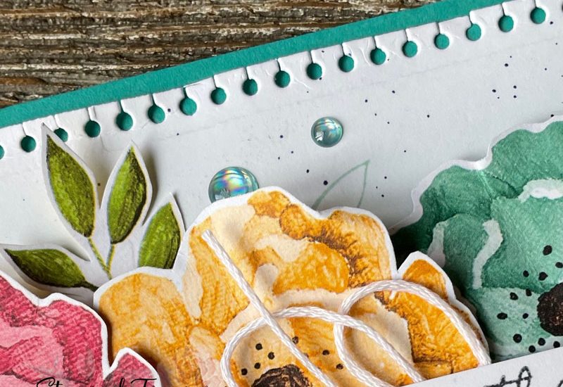 Happiness Abounds Slimline Card