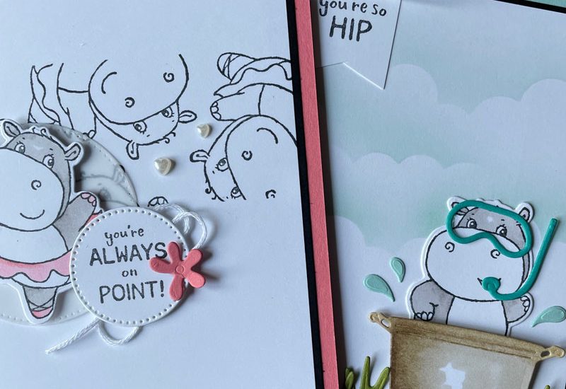 Hippest Hippos Card Ideas
