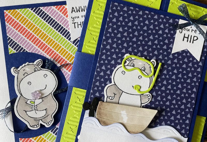 Hippest Hippos Card Ideas