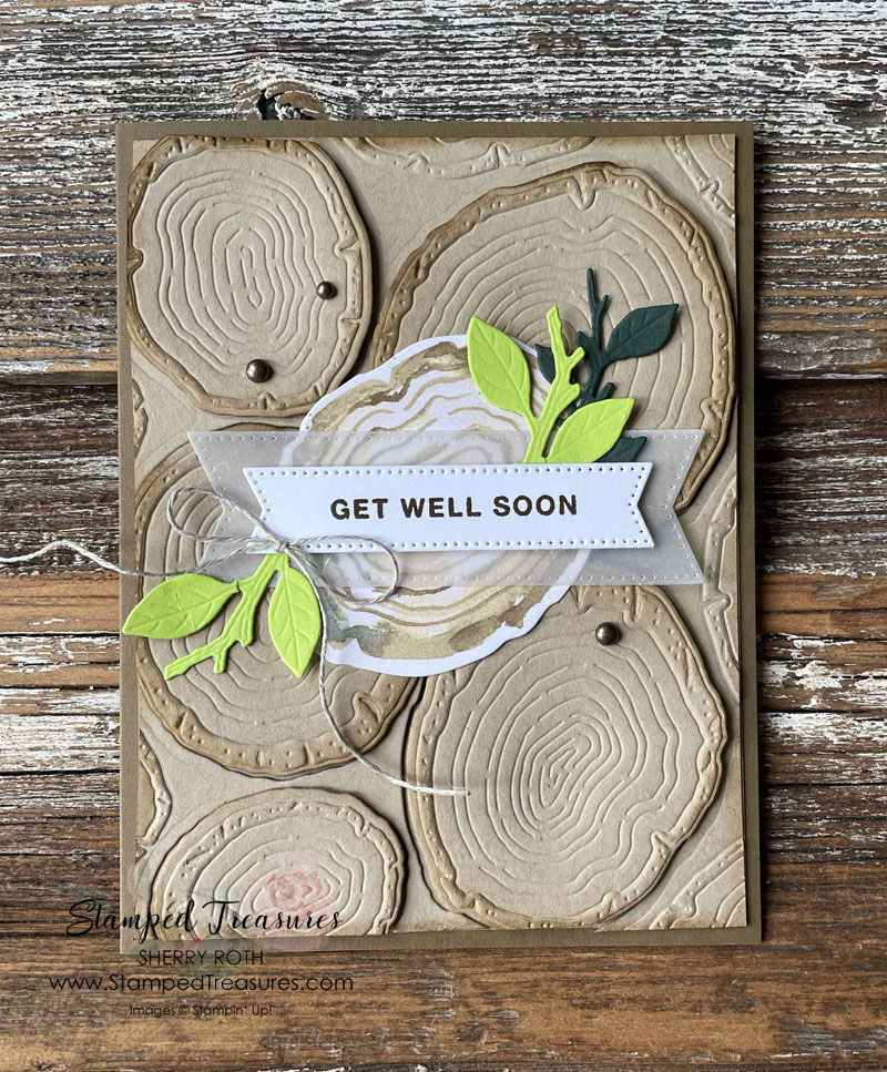 Ringed with Nature Get Well Card