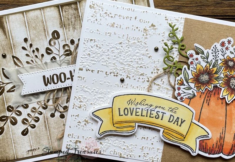 2 Simple Embossing Folder Techniques