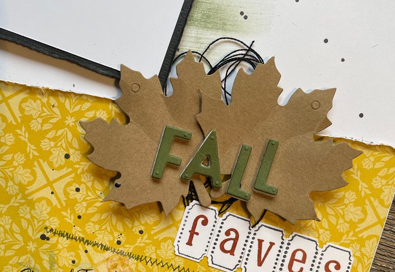 Fall Faves Layout cu