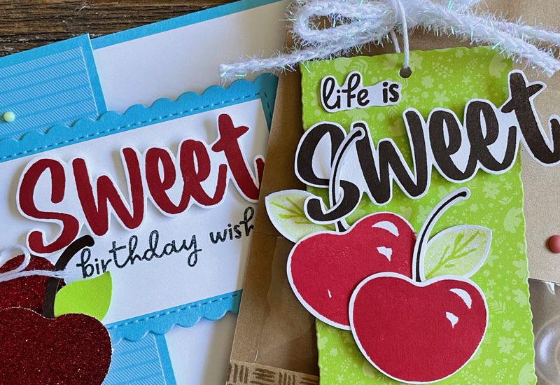 Sweetest Cherries Card & Treat Holder