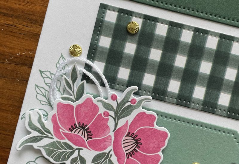 Framed Florets Card cu