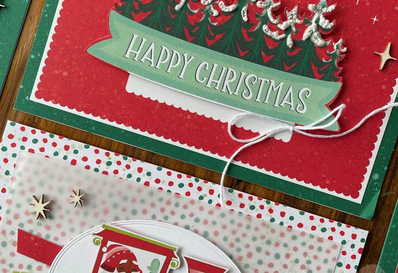 Santa Express Memories & More Card Ideas