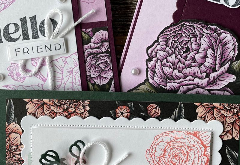 Fragrant Flowers Card Ideas