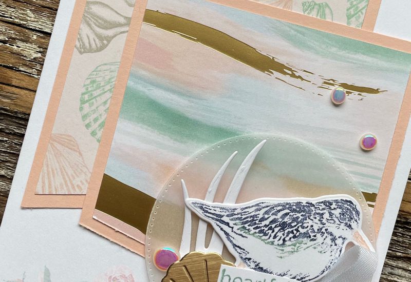Seaside Bay Sympathy Card