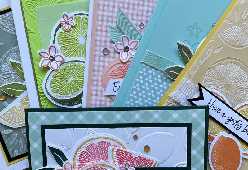 Sweet Citrus Card Ideas