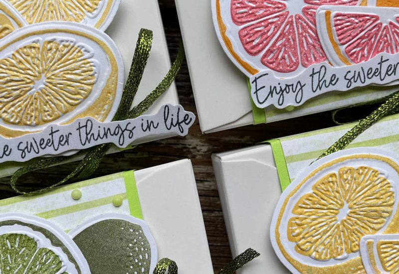 Sweet Citrus Treat Boxes