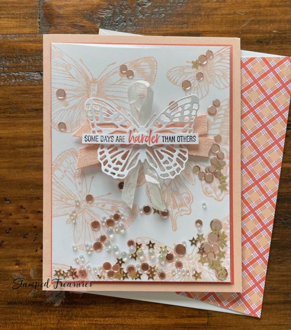 How To Make A Simple Shaker Card Stamped Treasures
