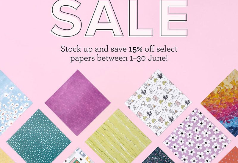Designer Series Paper Sale