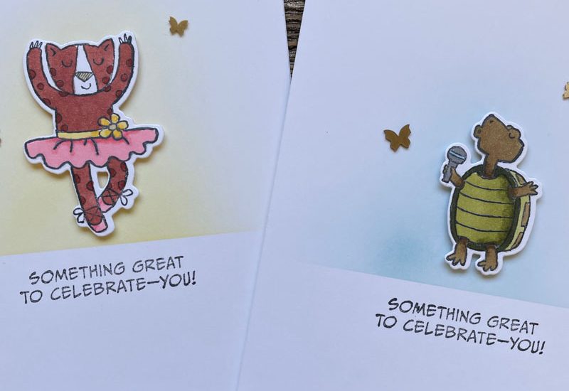 Quick & Easy Zany Zoo Birthday Card