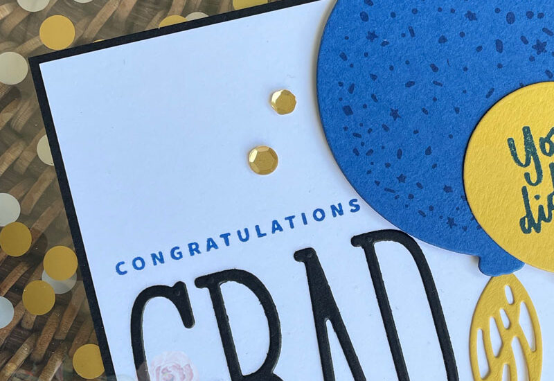 Acetate Graduation Card
