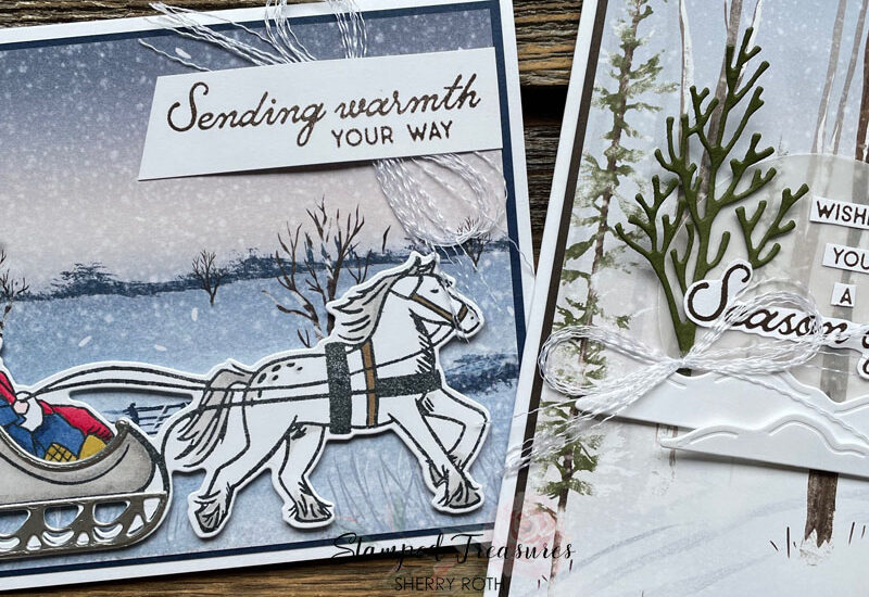 Horse & Sleigh Card Ideas