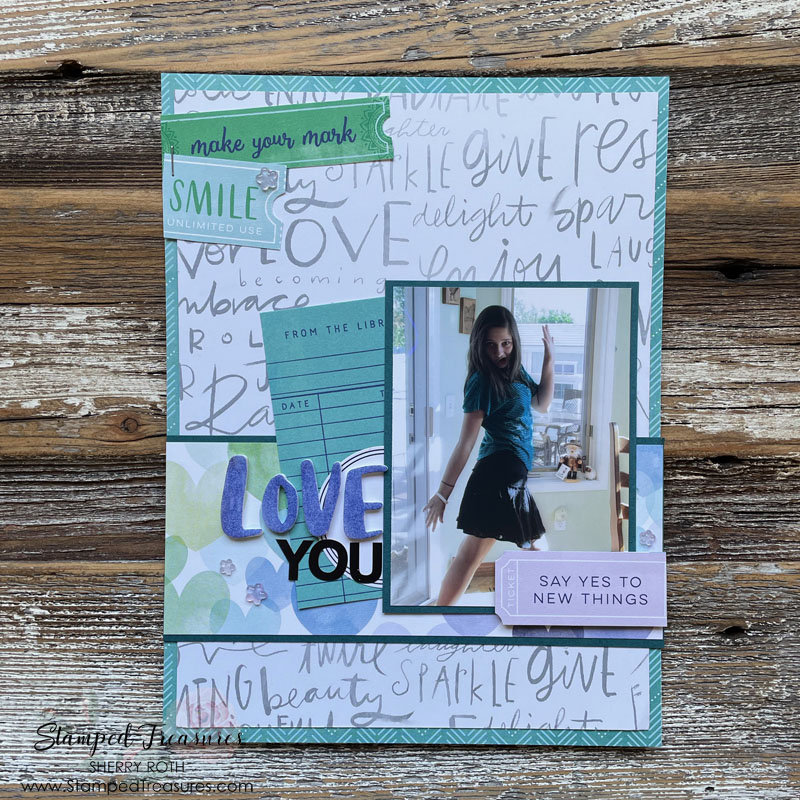 Love You 6x8 Layout