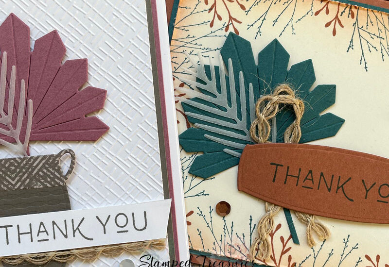 Earthen Textures Card Ideas