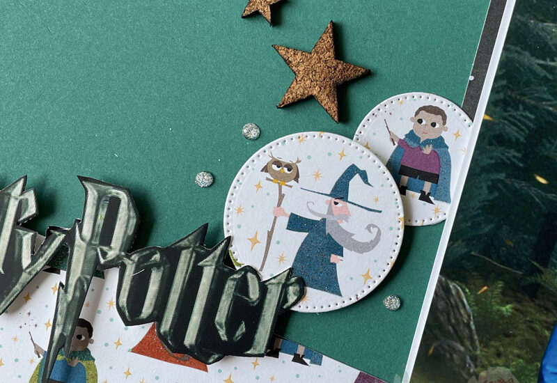 Harry Potter Scrapbook Layout