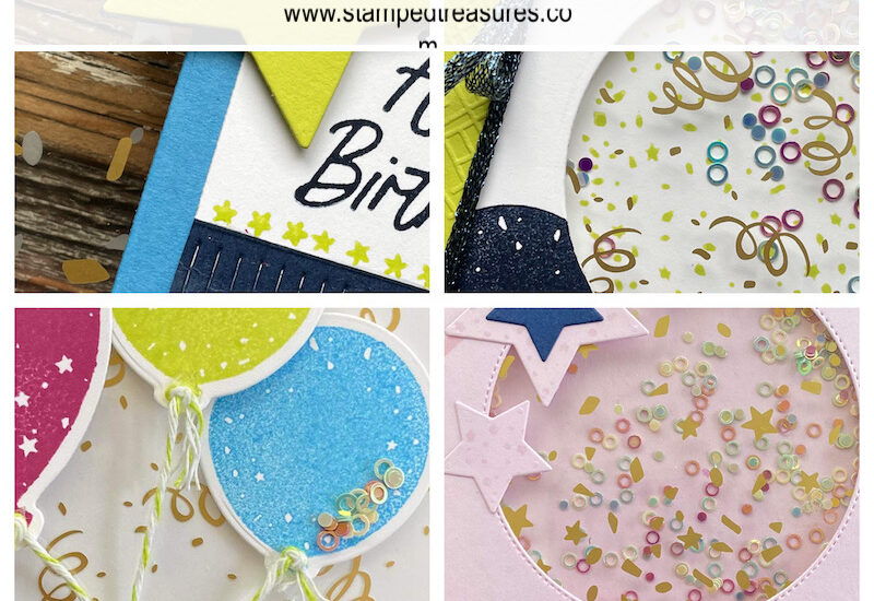 Beautiful Balloons Printed Acetate Ideas