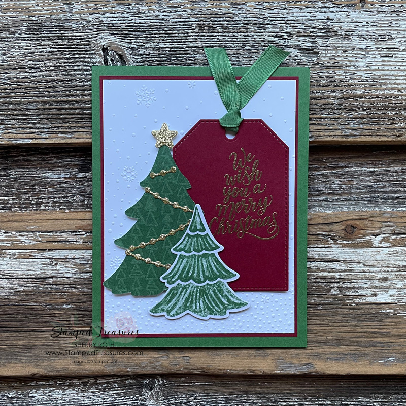 Merriest Trees Christmas Card
