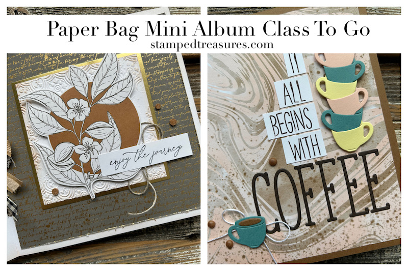 Paper Bag Mini Album Class To Go