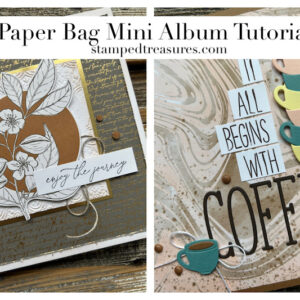 Paper Bag Mini Album Tutorial