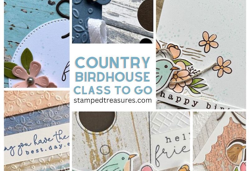 Country Birdhouse Class To Go