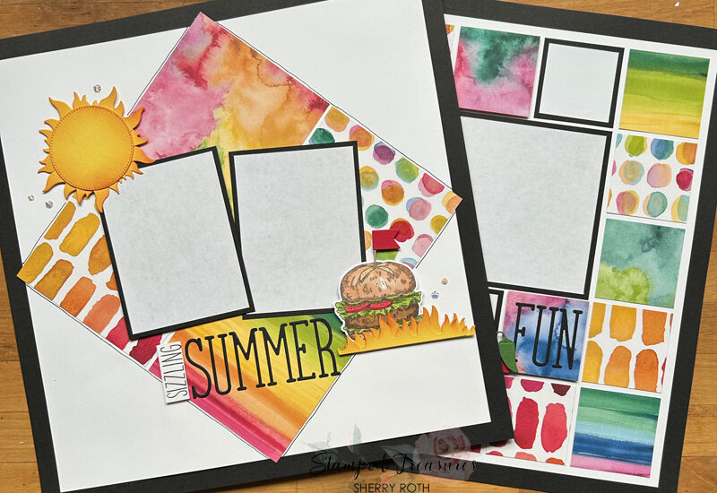 Sizzling Summer Fun Layout
