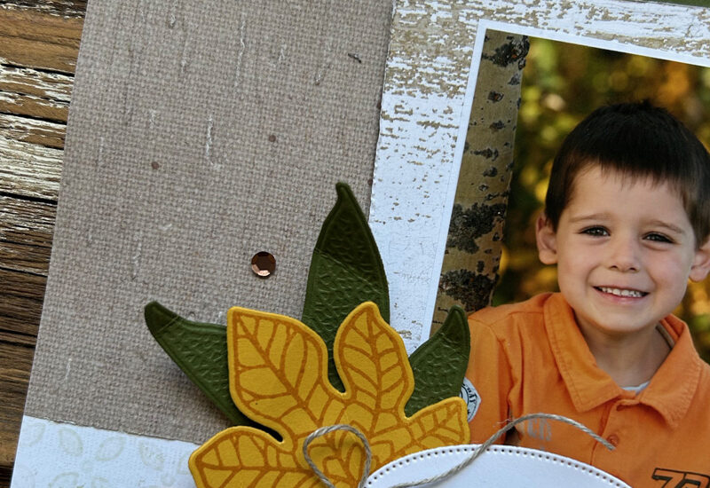 Changing Leaves 6x8 Layout