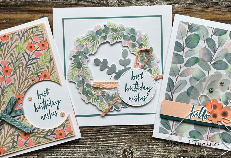 Simple Cards using the Frames & Flowers
