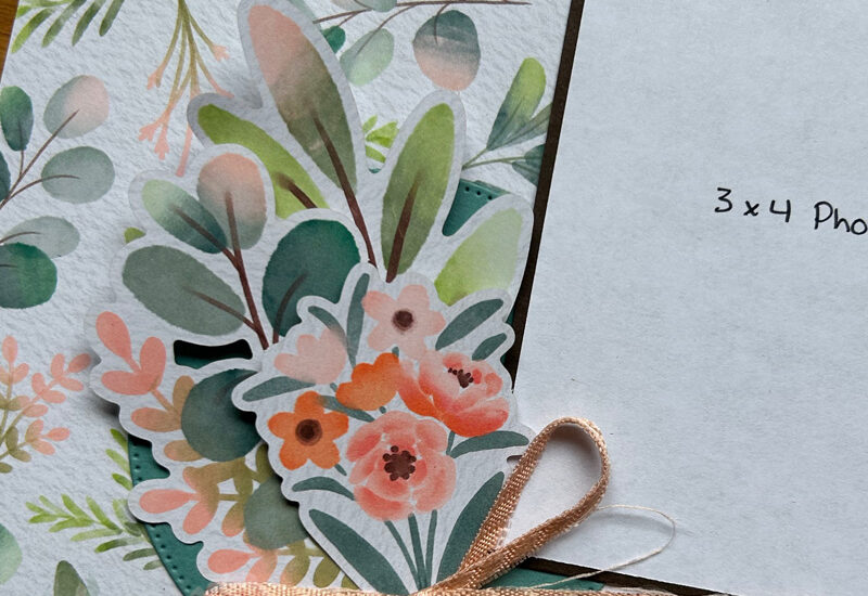 Frames & Flowers Layout cu