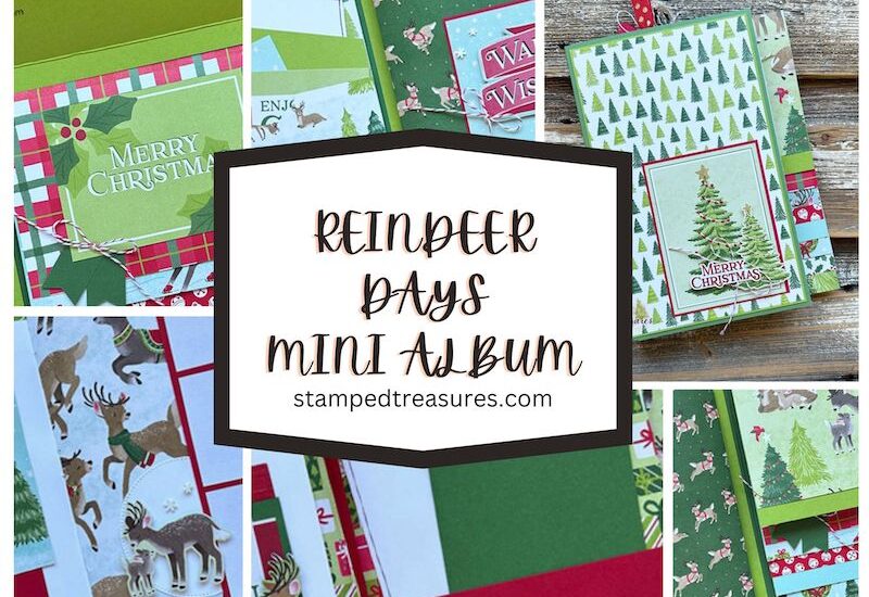 Reindeer Days Mini Album Class To Go