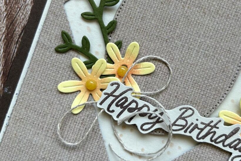 Linked Together Birthday Card