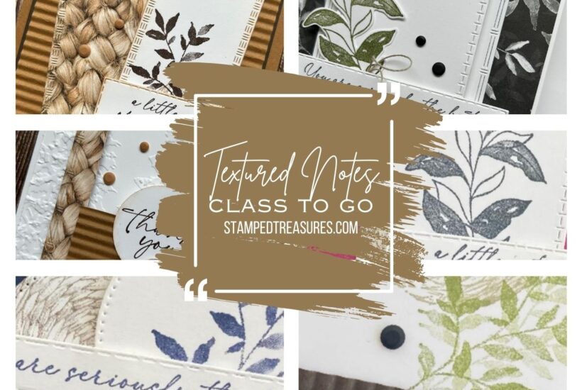 Textured Notes Class To Go